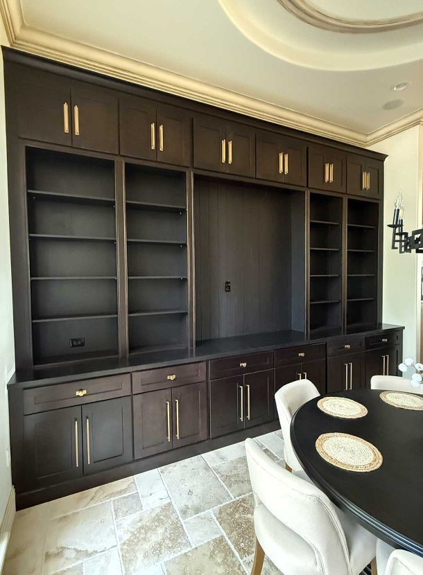 Built-in custom cabinets - Reunion Florida